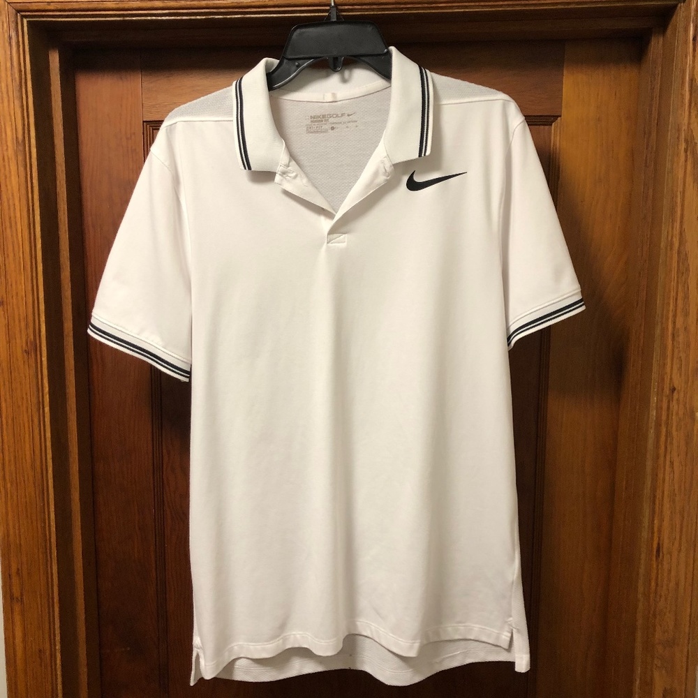 Nike Golf Modern Athletic Polo Sz Large